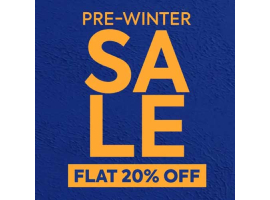 Zeen Pre Winter Sale FLAT 20% OFF